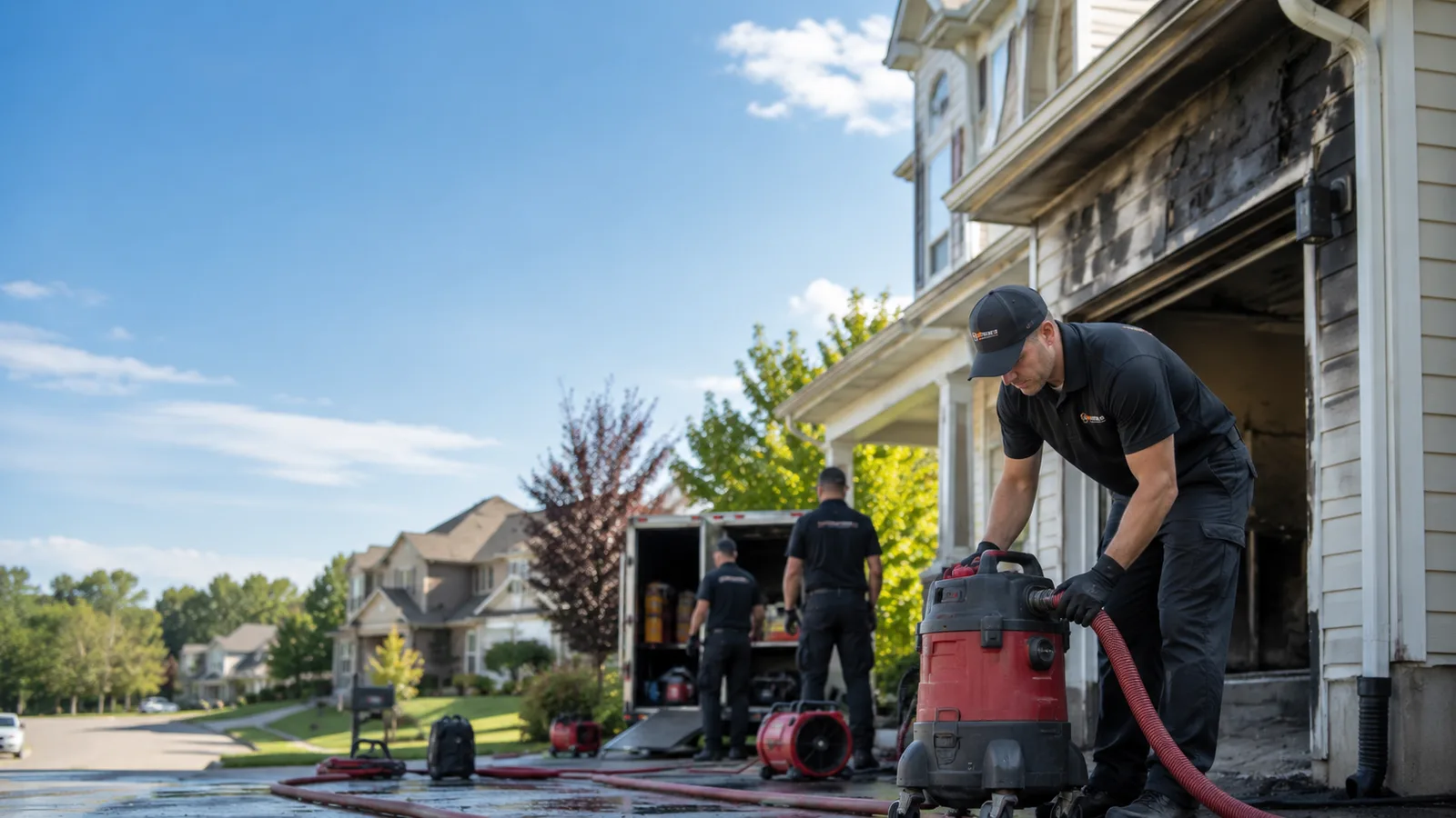 Fire And Smoke Damage Restoration in Stuart, OK near me